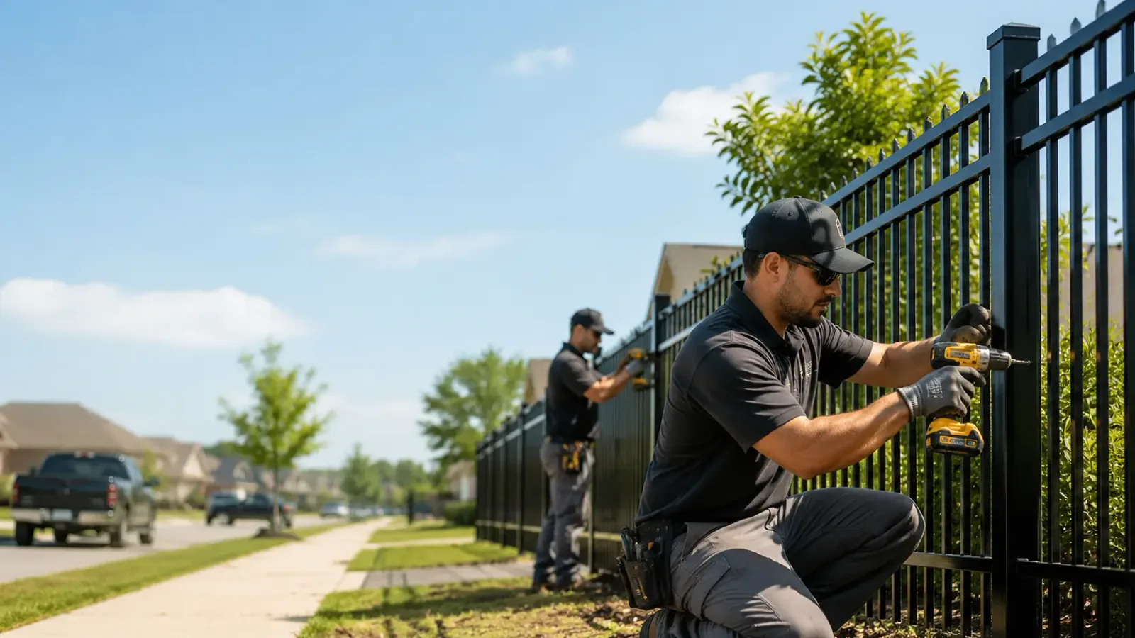 Metal Fence Installation in Lindsborg, KS